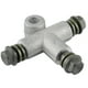 thumbnail image 1 of Adaptador de manguera de aceite de freno hidráulico de 3 vías para motocicleta ATV, camiseta de acoplamiento de tubo de 10mm, 1 of 7