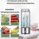 thumbnail image 2 of Hydrogen Water Bottle Generator, Portable Molecular Hydrogen Rich Water Ionizer Machine for Health & Wellness, 2 of 4