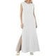 thumbnail image 1 of Vestido largo informal sin mangas con abertura para mujer: vestido camisero holgado con bolsillos laterales, perfecto para vacaciones/viajes, tejido ligero, tallas S-XXL, 1 of 4