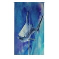 thumbnail image 1 of EREHome Requin Japonais Noren Rideau Porte Porte Fenêtre Traitement Rideaux Coton Lin Rideau Taille 85x150 cm, 1 of 1
