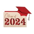 thumbnail image 1 of ¡Gran oferta! Tarjetero para graduados 2024, caja de madera para tarjetas de graduación, estuche para múltiples tarjetas, estuche organizador para tarjetas de graduación, 1 of 3