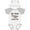 White & Heather w/ Ears, variant on Inktastic My Yaya Loves Me Sloth Girls Baby Bodysuit