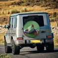 thumbnail image 5 of Naloa Red-Eyed Tree Frog-1 PVC Leather Spare Tire Wheel Cover Spare Tire Cover, for Car Truck SUV Camper Trailer Universal Fit(14-17in)-16 inch, 5 of 6