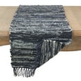 thumbnail image 2 of Saro Lifestyle Denim Chindi Table Runner, 2 of 3