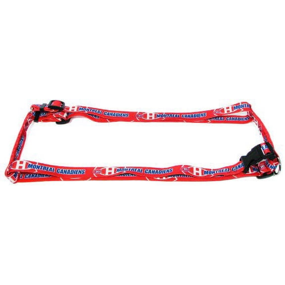 Montreal Hockey Canadien's Extra Small XS 5/8 Inch Adjustable Pet Harness