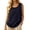 Navy, variant on Lixiuxyad Cute Tank Tops for Women Elegant Embroidered Sleeveless Top For Relaxed Fit Tank With Casual Vibe Without Logo,Brown L
