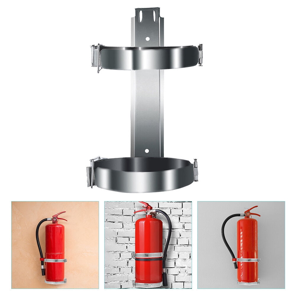 Masteelf 4 pcs Fire Extinguishers Wall Bracket Practical Fire Extinguisher Mounts for Home Office 2kg
