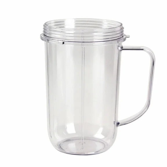 Blenpar 16Oz Tall Cup Jar Mug With Handle Compatible With Magicbullet Blenders