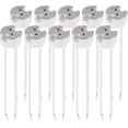 thumbnail image 1 of Lot 10x Gu5.3 Socket - Gu5.3 Or Mr16 Socket - Support With 12v Cable - For Light Bulb Lamp Such As Led Halogen Spot-week, 1 of 4
