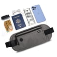 thumbnail image 5 of Cartera de viaje para el cuello con soporte para pasaporte con bloqueo RFID para hombres y mujeres. Estuche de viaje súper delgado para proteger sus documentos importantes y efectivo, resistente al, 5 of 5