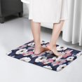 thumbnail image 4 of Pioneer Flower Floral Print Flannel Non Slip Door Rugs,Washable Door Mats Indoor,Decorative Door Mats,Dirt-Resistant and Absorbent Doormat for Entrance,Bedroom,Kitchen,Bathroom,23.5"x16", 4 of 5