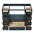 thumbnail image 5 of Ariel Stafford 48 Inch Single Sink Base Cabinet In Midnight Blue, 5 of 8