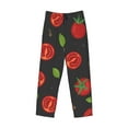 thumbnail image 4 of Kll Mens Pajama Pants For Men,Mens Lounge Pants,Funny Gifts For Men,Men'S Pajama Bottoms-Tomatoes1, 4 of 9