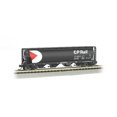 thumbnail image 1 of BAC19177 N Scale Cylindrical 4-Bay Hopper CP Rail, 1 of 10