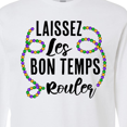 thumbnail image 4 of Inktastic Laissez Les Bon Temps Rouler Mardi Gras Beads Long Sleeve T-Shirt, 4 of 5