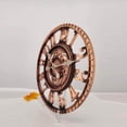 thumbnail image 3 of serony Hanging Pendent Desk Decor Home Decal Table Ornament Fine Workmanship Living Room Bedroom DIY Prop Rustic Clock, 3 of 9