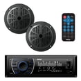 thumbnail image 1 of Kit de altavoces receptores Marine Headunit Pyle PLMRKT46BK, 1 of 6
