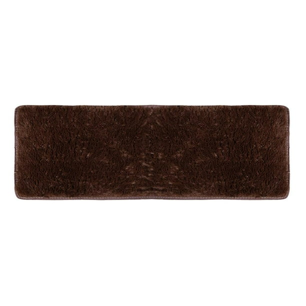 Slip Doormat Fluffy Rugs Anti Carpet Floor Mat Coffee 5pcs Hugtrwg Para estrenar
