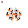 thumbnail image 1 of Xihbxyly Ofertas por tiempo limitado hoy Horquilla para el pelo infantil de Halloween con estampado infantil, bonito lazo para el pelo para niñas, 1 of 2