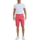 thumbnail image 2 of Pantalones cortos de hombre INSPIRE CHIC con lunares, pantalones chinos de verano para golf, frente plano, 30 rojo, 2 of 5