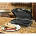 thumbnail image 5 of Brentwood Appliances TS-246 Non-Stick Panini Press and Sandwich Maker - Black, 5 of 5
