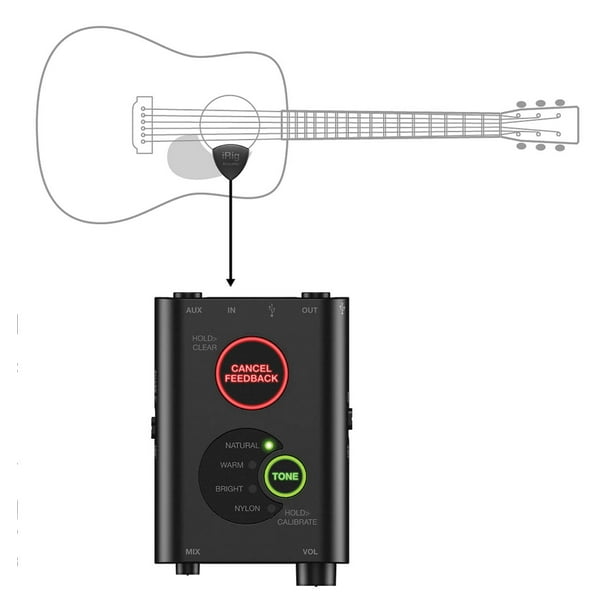 IK Multimedia - iRig Acoustic Stage Instrument Microphone 激安取寄 IK multimedia iRig Acoustic stage レコーディング/PA機器