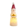 thumbnail image 2 of WWV Christmas LED Figurine Table Lamp Soft Glow Holiday Desktop Decor Indoor Mantel Shelf Festive Ornament Gift for Family Friends Christmas Decoration Lovers, 2 of 7