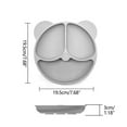 thumbnail image 2 of Household Anckoeil Kitchens Tableware Children's Dinner Divided Food Supplement Suction Cup Bowl Tableware, 2 of 4