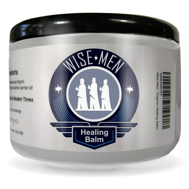  Wise Men Healing Balm with Myrrh and Frankincense Essential  Oils for Neuropathy, Sciatica and Nerve Pain Massage and Skin Moisturizing  : Health & Household