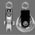 thumbnail image 4 of koolsoo 2Pcs Pulley Block Home Cable Machine DIY Build Pulleys 300kg Lifting Rope, 4 of 5