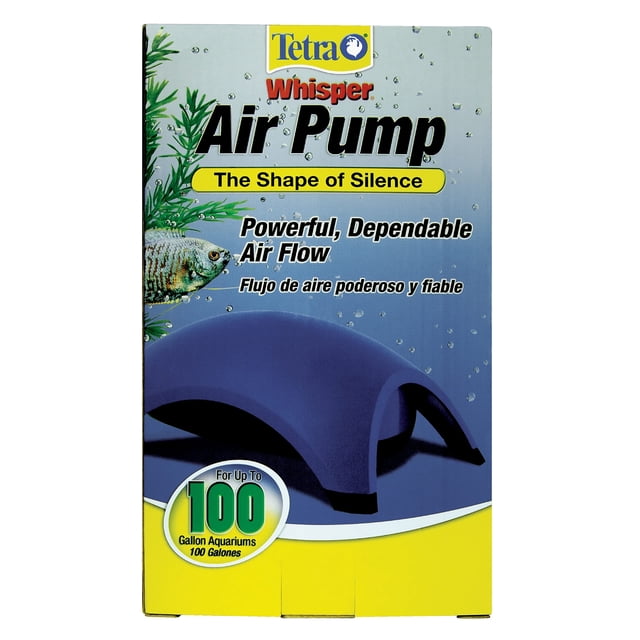 Bomba de aire Tetra Whisper para acuarios 227-378L azul