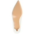thumbnail image 6 of Journee Womens Rumi Kitten Heel Loafer Pointed Toe Pumps, Widths Available, 6 of 10