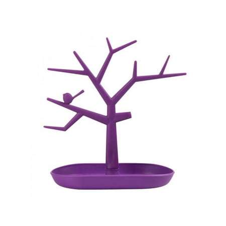Display Jewelry Showcase Stands - Topumt Creative Tree Shape Jewelry Display Stand Necklace Ring Showcase Earring Hanger Holder