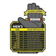 Cut-Resistant Impact Gloves, Cut Level A4 ,Uncoated ,M 1 PR