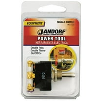 Jandorf 61136 20 Amps Double Pole Toggle Power Tool Switch Silver