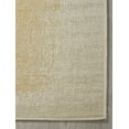 thumbnail image 4 of FH Home Outdoor Rug - Waterproof Easy to Clean Stain Resistant - Patio Indoor Outdoor Porch Deck Balcony Entryway - Ombre Modern - Dhruva - Yellow - 7ft 8in x 9ft 8in, 4 of 5