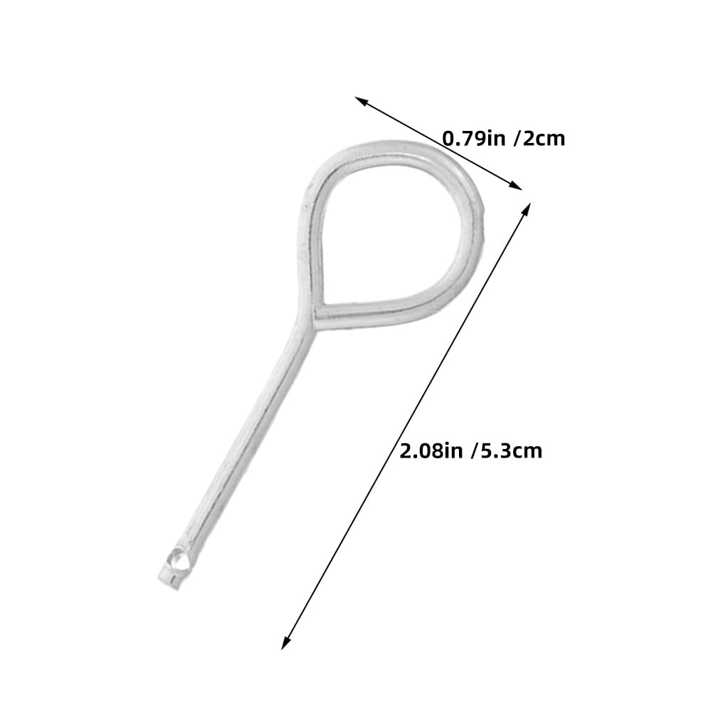 Tineasur 60Pcs Fire Equipment Lock Pin Stainless Steel for Industrial Outdoor Safety