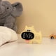 thumbnail image 2 of Reloj con Forma de Perro de Nariz Grande, con Función de Hora, Cinco Alarmas, Carga USB, Función de Repetición (Amarillo), 2 of 5