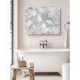 thumbnail image 6 of Silver Gray Leaves Wall Art for Living Room,Canvas Picture Wall Decor for Bathroom Bedroom,Vintage Abstract Branch Botanical Painting Artwork for Office Kitchen Hallway Dining Room Home Decor 12"x16", 6 of 8