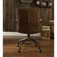 thumbnail image 5 of Bowery Hill Transitional Leather Swivel Office Chair in Vintage Whiskey Brown, 5 of 5