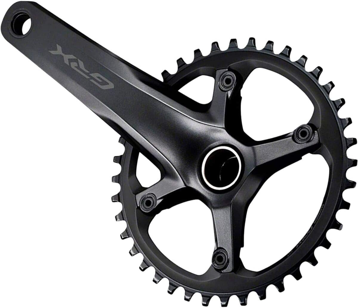 GRX RX600 170mm 1✕11s 40t Shimano GRX FC-RX600 Crankset, 170mm, 11-Speed, 40t, 110 BCD