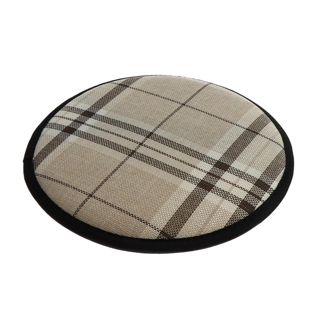 Chair Pads with Ties Seat Cushion for Living Room Round 28cm