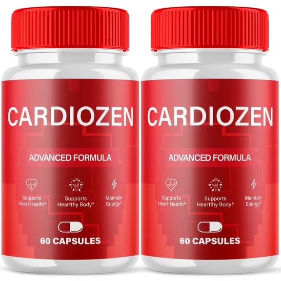Cardiozen Blood Balance Support Pills Advanced Formula Vitamin Supplement 120 Capsules