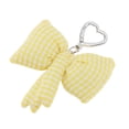 thumbnail image 6 of Unique Bargains 1 Pc Handbag Charm Plaid Bow Handbag Accessories Yellow, 6 of 6