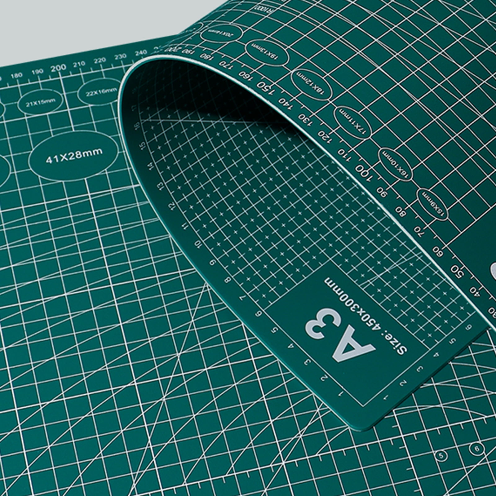 Foldable Cutting Mat PVC Materials Cutting Board A 3 Selves Healing Surfaces Ideal for Hobbyists and Design Enthusiasts