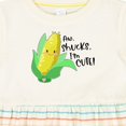 thumbnail image 4 of Inktastic Aw, Shucks, I'm Cute Corn Humor Girls Baby Dress, 4 of 5