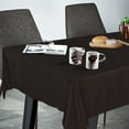 thumbnail image 2 of Rectangle 100% Cotton Tablecloth - Pack of 10 - Chocolate Solid (60 x 60 Inch) Table Covers for Dinnings, Weddings, Banquet & Parties - 400TC Table Runners & Linen, Wrinkle Free and Ultra Soft., 2 of 5