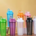 thumbnail image 3 of Wosthever Taza de agua ligera y sin BPA con proteína en polvo para entusiastas del fitness, tapa a prueba de fugas, elegante Cocina y Comedor Blanco completo, 3 of 6