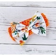 thumbnail image 7 of Styles I Love Infant Baby Girls Harvest Pumpkin Print Cross Back Romper with Headband 2pcs Autumn Holiday Thanksgiving Outfit, 7 of 7