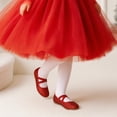 thumbnail image 3 of Zapatos Bailarinas para Niñas DREAM PAIRS Angie-2 Rojo Talla 12, 3 of 6